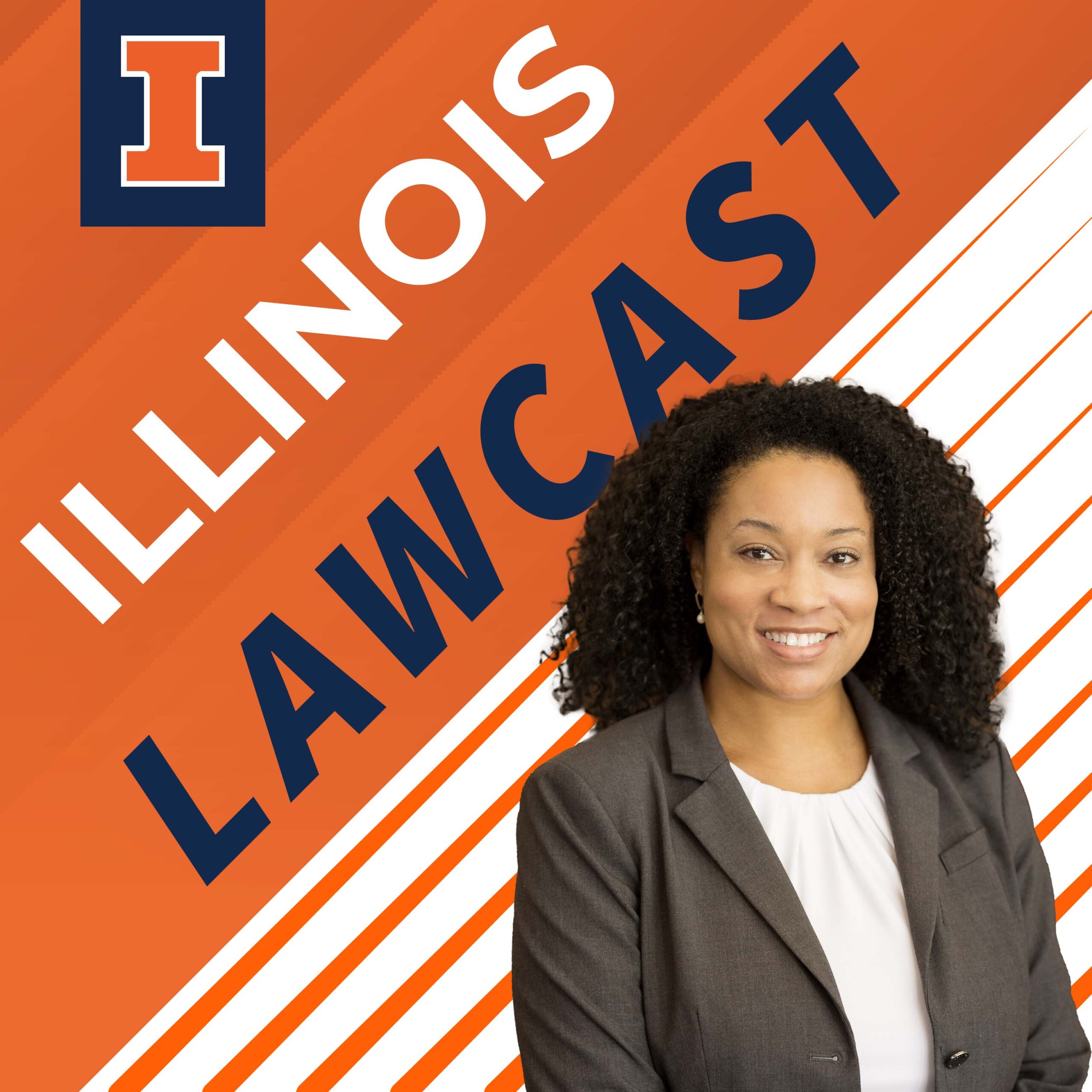 Illinois LawCast logo with headshot of Jolynn Caroline